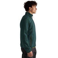 Men's Covert Cardigan - Dark Jade Heather