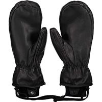 Men's Leather Mitten - Black (16009)