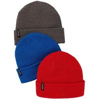 DND Beanie 3-Pack - Lapis Blue / Flame Scarlet / Castlerock - DND Beanie 3-Pack                                                                                                                                     