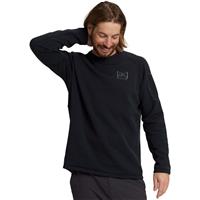 Men's [ak] Baker Power Stretch Fleece Crew - True Black - Men's [ak] Baker Power Stretch Fleece Crew                                                                                                            