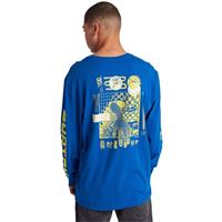 Men's Alberta Long Sleeve T-Shirt - Lapis Blue - Men's Alberta Long Sleeve T-Shirt                                                                                                                     