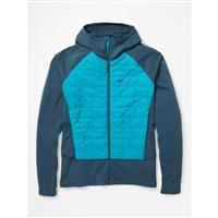 Men's Variant Hybrid Hoody - Stargazer / Enamel Blue - Men's Variant Hybrid Hoody - Wintermen.com                                                                                                            
