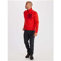 Men's Olden Polartec 1/2 Zip - Victory Red - Men's Olden Polartec 1/2 Zip - Wintermen.com                                                                                                          