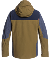 Quiksilver Mission Plus Jacket - Men's - Military Olive (CQW0)