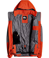 Quiksilver Mission Plus Jacket - Men's - Iron Gate (KZM0)
