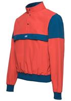 Men's 3-Snap Pouch Pullover - Red / Navy - Men's 3-Snap Pouch Pullover                                                                                                                           