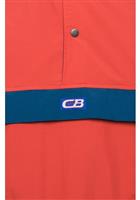 Men's 3-Snap Pouch Pullover - Red / Navy - Men's 3-Snap Pouch Pullover                                                                                                                           