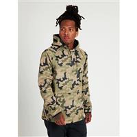 Burton Crown Weatherproof Pullover Fleece Hoodie - Men's - Martini Olive Terra Camo