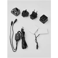 Power Heater Gauntlet - 5 Finger Glove - Black / Black (100100)