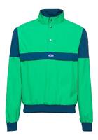 Men's 3-Snap Pouch Pullover - Green / Navy - Men's 3-Snap Pouch Pullover                                                                                                                           