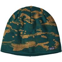 Beanie Hat - Ocean Camo Knit / Dark Borealis Green (OCKG)