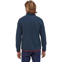 Men's Micro D Snap-T Pullover - New Navy with Classic Red (NNCR)