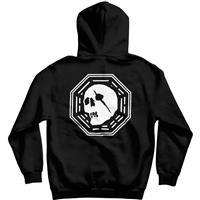 Men's Skull Hoodie - Black