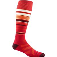 Men's Darn Tough Snowpack OTC Midweight with Cushion Sock - Red