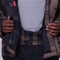 Men's Woodland Insulated Jacket - Tobacco Plaid