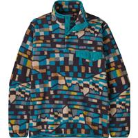 Men's LW Synch Snap-T P/O - Fitz Roy Patchwork / Belay Blue (FPBE)
