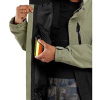 Men's L Insulated Gore-Tex Jacket - Light Military
