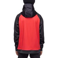 Men's Bonded Fleece Pullover Hoody - Nasa Black Colorblock