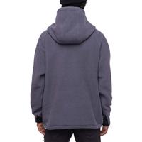 Men's Buttermilk Sherpa Fleece Hoodie - Grateful Dead Rhino Grey