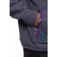 Men's Buttermilk Sherpa Fleece Hoodie - Grateful Dead Rhino Grey