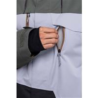 Men's GEO Insulated Jacket - Goblin Green Colorblock