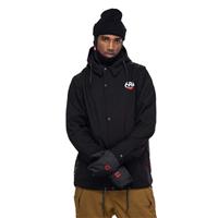 Men's Waterproof Coaches Jacket - Grateful Dead Black