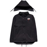 Men's Waterproof Coaches Jacket - Grateful Dead Black