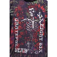 Men's Waterproof Coaches Jacket - Grateful Dead Black