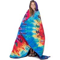 Waterproof Hooded Puffer Blanket - Grateful Dead Purple Tie Dye