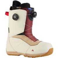 Men's Ruler BOA Snowboard Boots - Stout White / Red