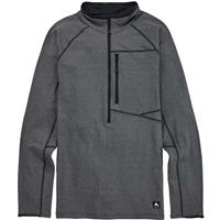 Men's Stockrun Grid Half-Zip Fleece - True Black