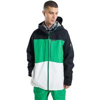 Men's Treeline GORE-TEX 3L Jacket - True Black / Clover Green / Stout White