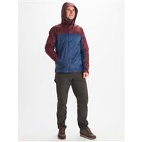 Men's PreCip Eco Jacket - Arctic Navy / Port Royal