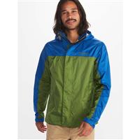Men's PreCip Eco Jacket - Foliage / Dark Azure