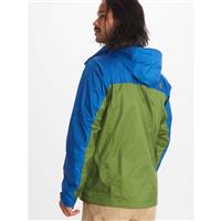 Men's PreCip Eco Jacket - Foliage / Dark Azure