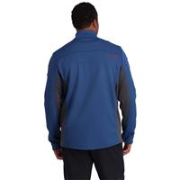 Men's Bandit Wengen Half Zip Fleece Jacket - Abyss Volcano