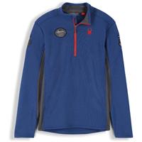 Men's Bandit Wengen Half Zip Fleece Jacket - Abyss Volcano