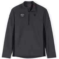 Men's Bandit Wengen Half Zip Fleece Jacket - Ebony Black