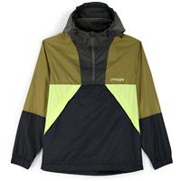 Men's Belford Windbreaker Anorak Jacket - Olive Drab Black