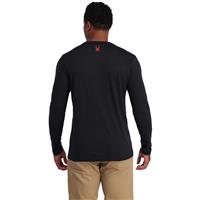 Men's Logo Tech Long Sleeve T-Shirt - Black