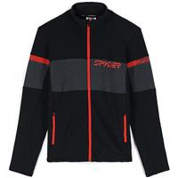 Men's Speed Full Zip Fleece Jacket - Black Volcano