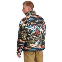 Men's Windom Down Insulated Jacket - Black Paint By Number