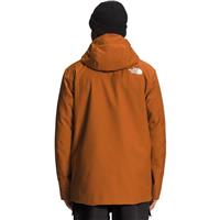 Men's Sickline Jacket - Leather Brown / Cone Orange / TNF Black