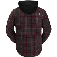 Men's Field Ins Flannel Jacket - Black Plaid
