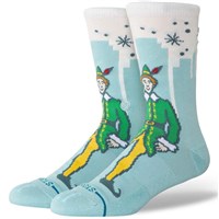 Big City Elf Crew Sock - Ice Blue