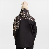 Men's Block Snow Jacket - Black / Beige Qry