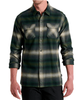 Men's Dillingr Flannel LS Shirt - Dark Forest