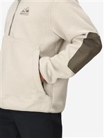 Wanderer High Pile Fleece Pullover - Birch Bark
