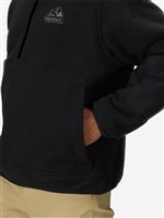 Wanderer High Pile Fleece Pullover - Black