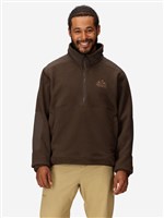 Wanderer High Pile Fleece Pullover - Hickory Nut
